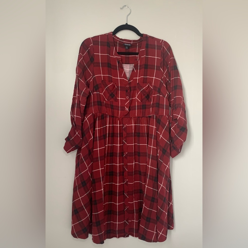 Torrid Plaid Dress